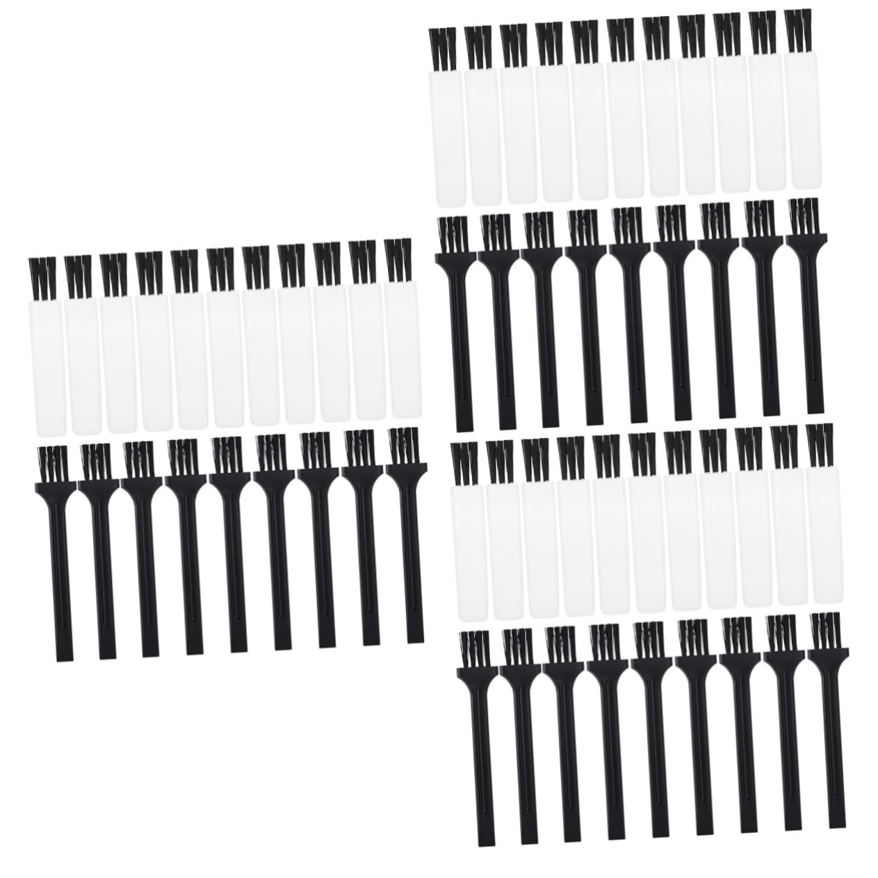 90pcs Mini Razor Cleaning Brush for Shaver Beard and Electronics