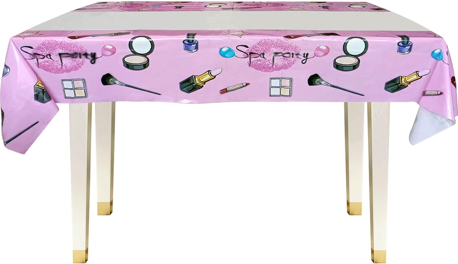 XXDecor 3 Pack Spa Party Tablecloths for Girls