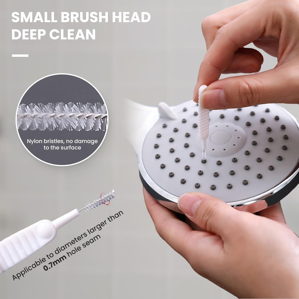 2025 Upgrade Shower Head Cleaning Brush 20PCS Multifunctional Bath Tool