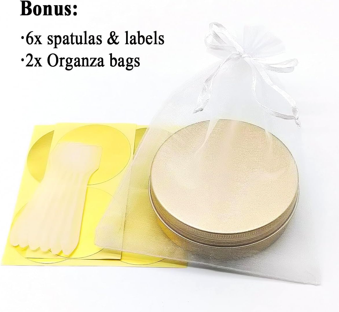 6pcs 100ml Matte-Gold Aluminum Tin Cans