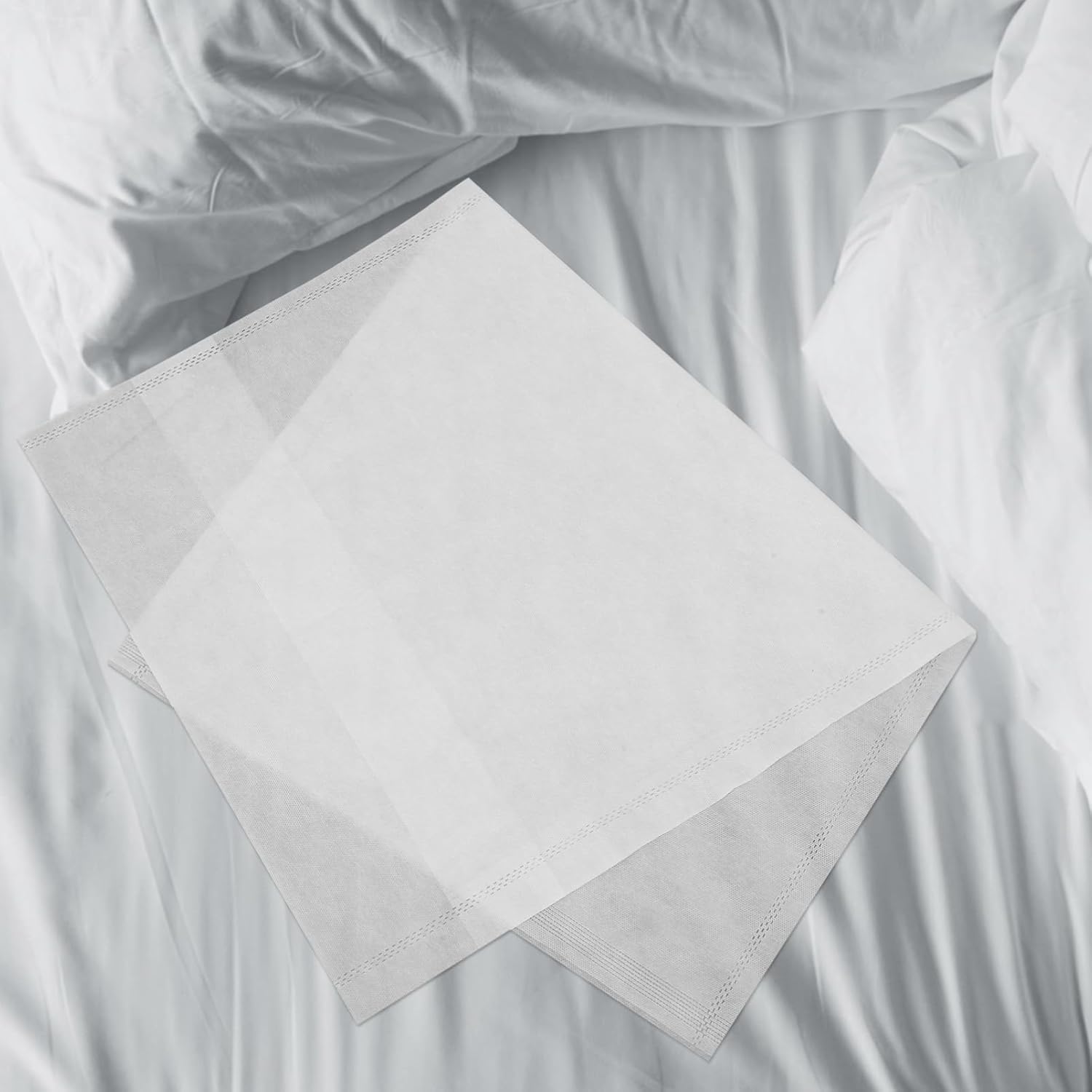 ABOOFAN 20pcs Non Woven Pillow Protectors for Travel and Hotel Use