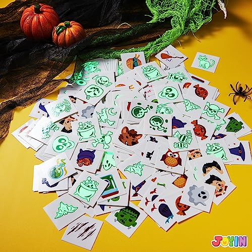 JOYIN 300 Halloween Tattoos for Kids