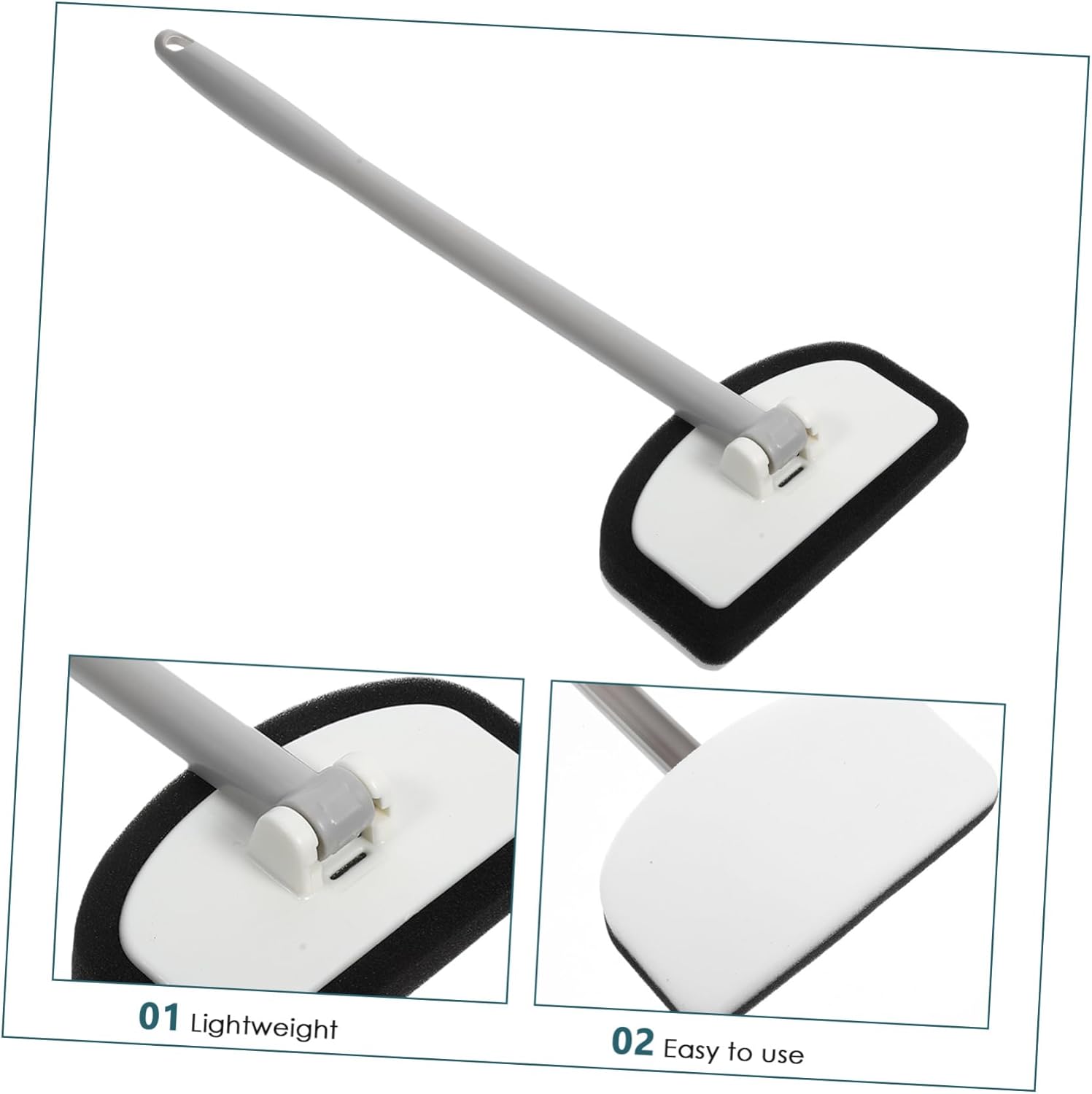 VALICLUD Nano Replacement Head Bathroom Cleaning Brush