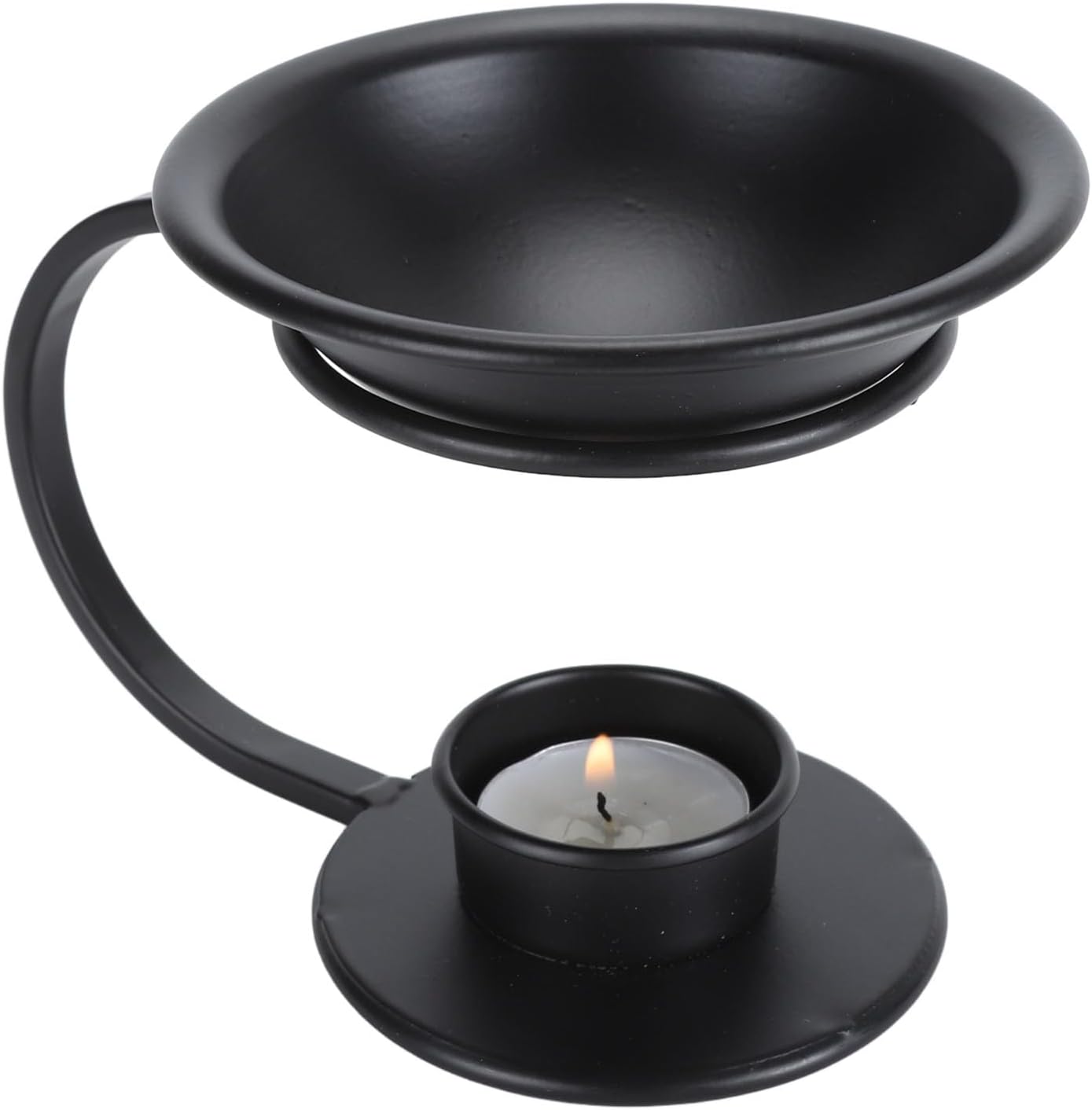Walfront V-Shaped Iron Candle Warmer for Living Room and Bedroom
