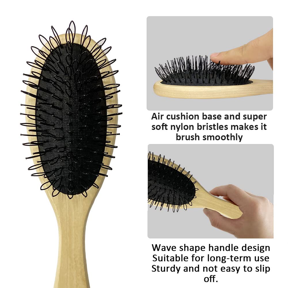 Amirce Wig Brush Set for Synthetic Hair
