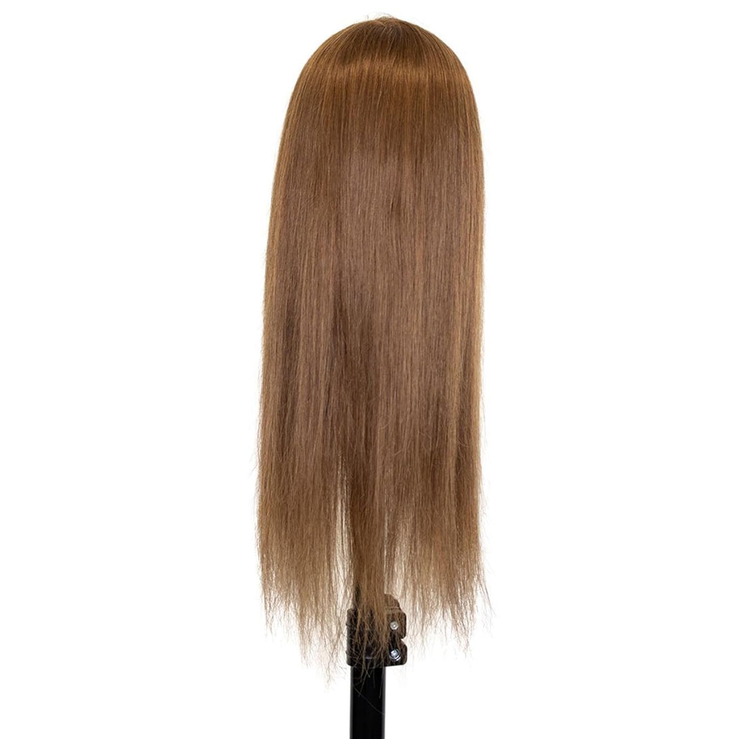 Hair Art Stella Human Hair Mannequin Head Brown 22 Inches