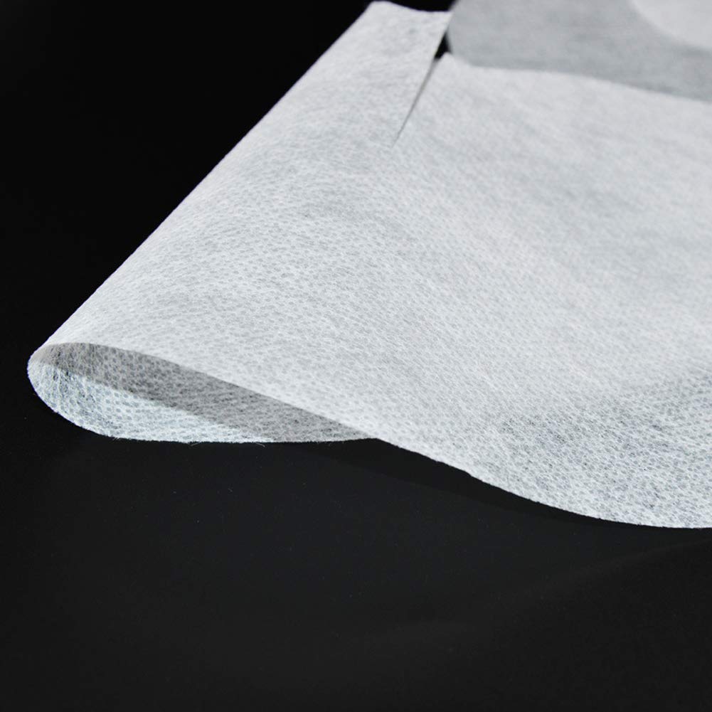 100Pcs Disposable Face Cradle Covers White Non-Woven Breathable