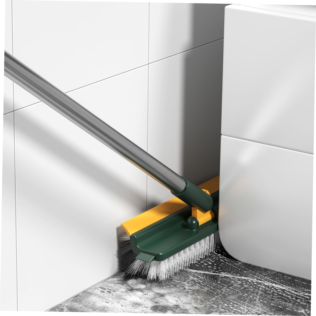 BESTYASH Long Handle Cleaning Brush for Bathroom Floor and Shower