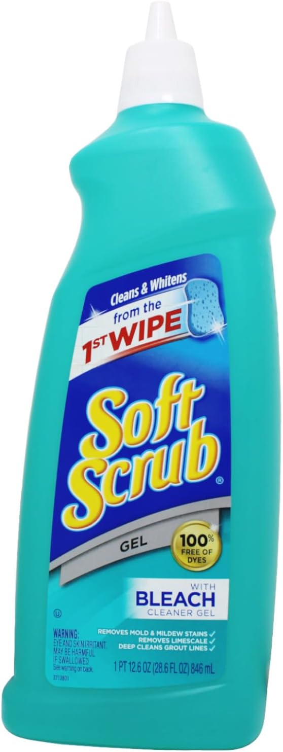 Soft Scrub Gel Cleanser with Bleach - 126 Fl Oz Pack of 2