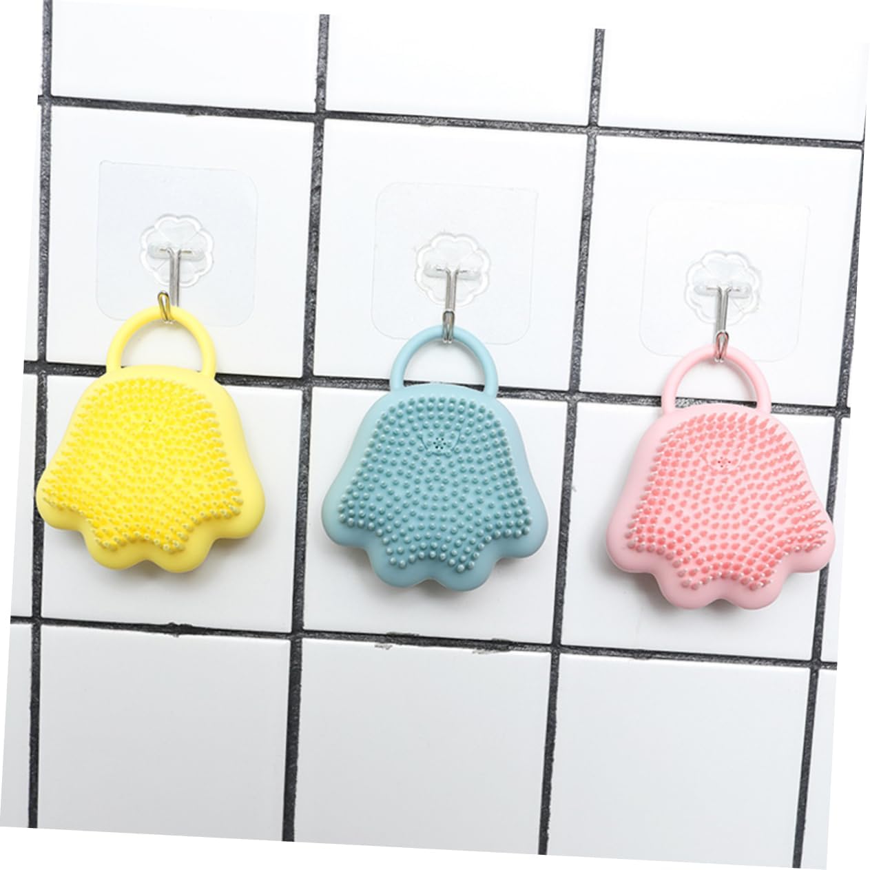 Silicone Bath Brush for Body Exfoliation and Deep Cleansing