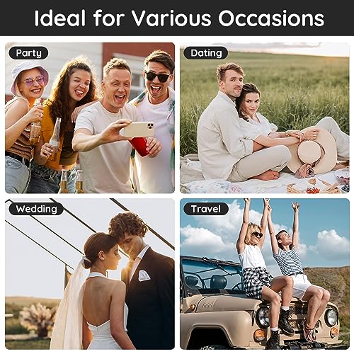 Segbeauty 5pcs 10ML Travel Perfume Refillable Bottles