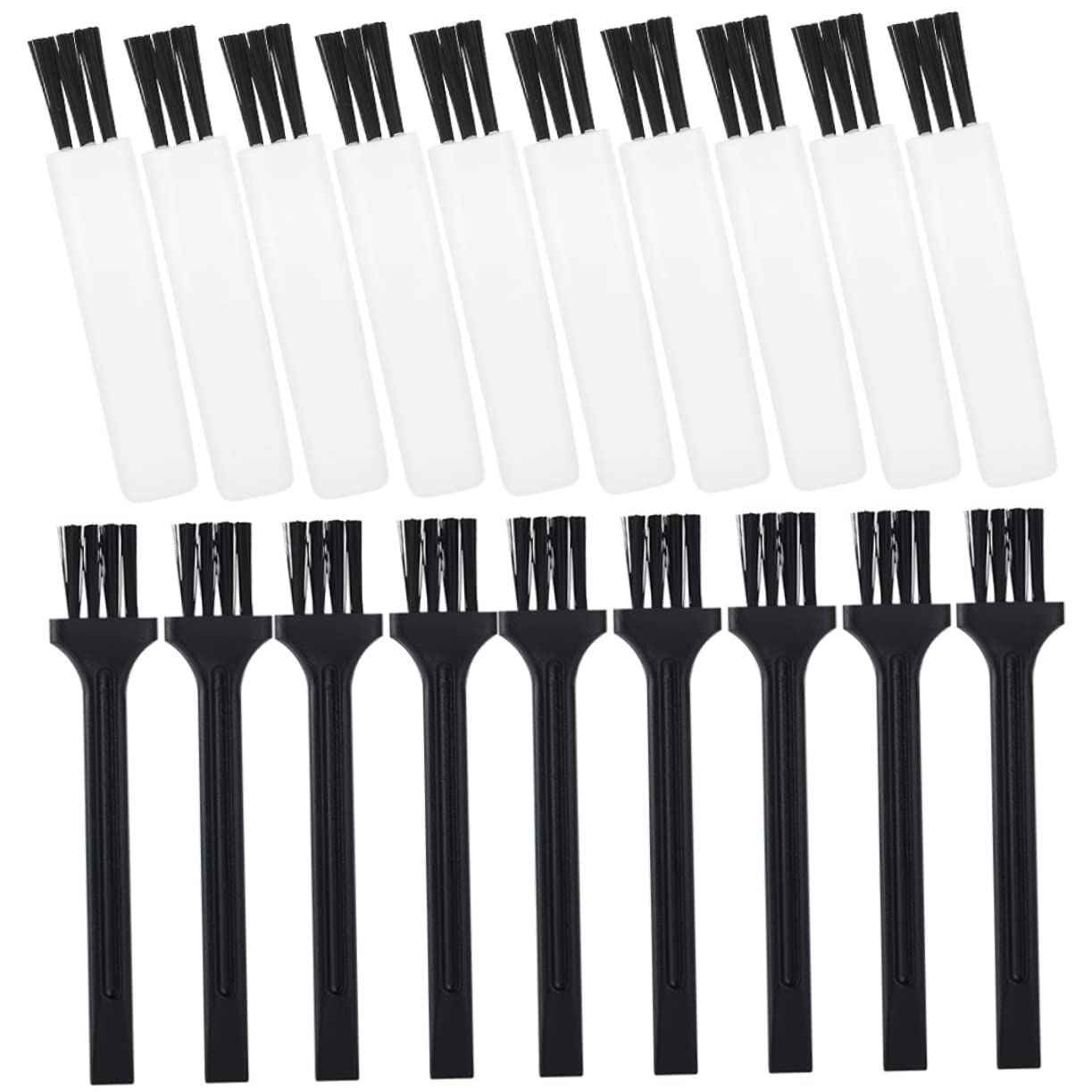 90pcs Mini Razor Cleaning Brush for Shaver Beard and Electronics