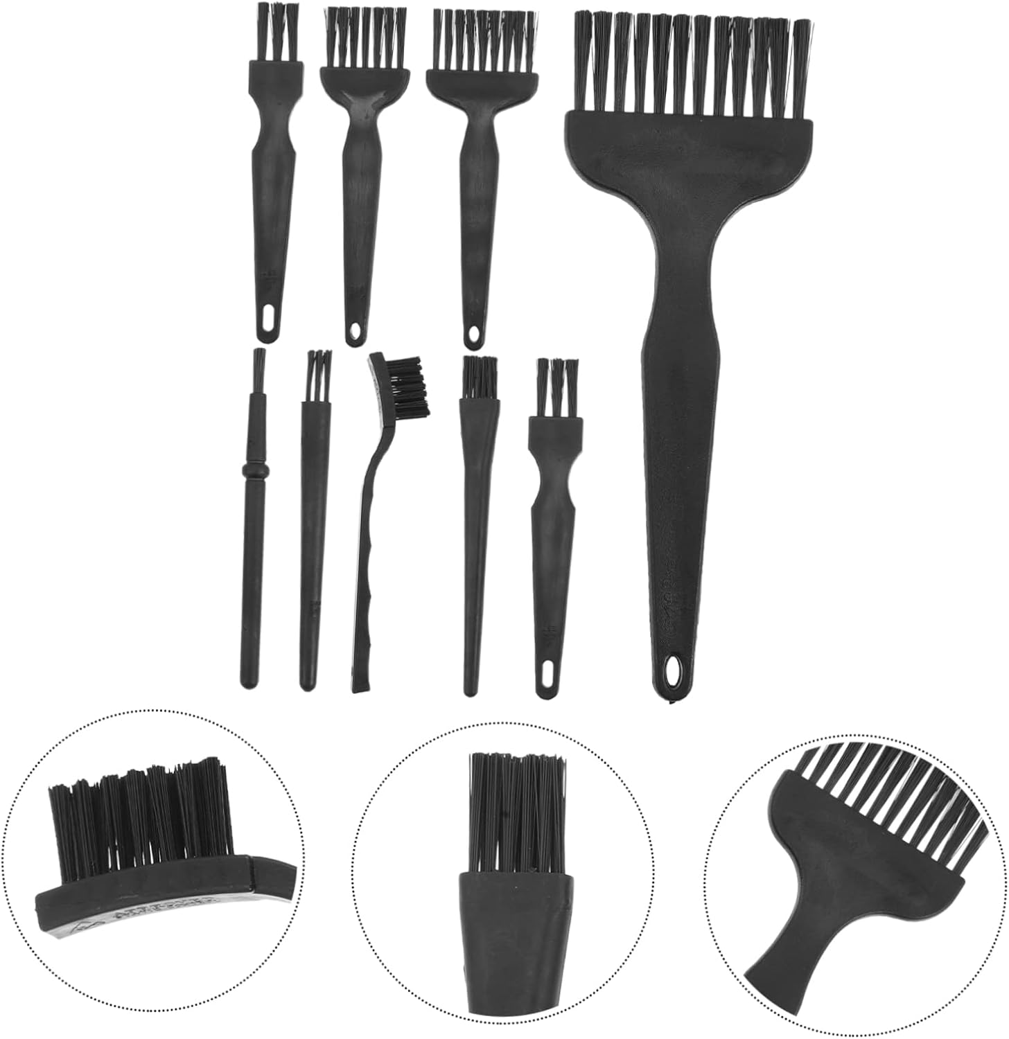 8-Piece Electric Razor Cleaning Brush Set for Shavers and Trimmers