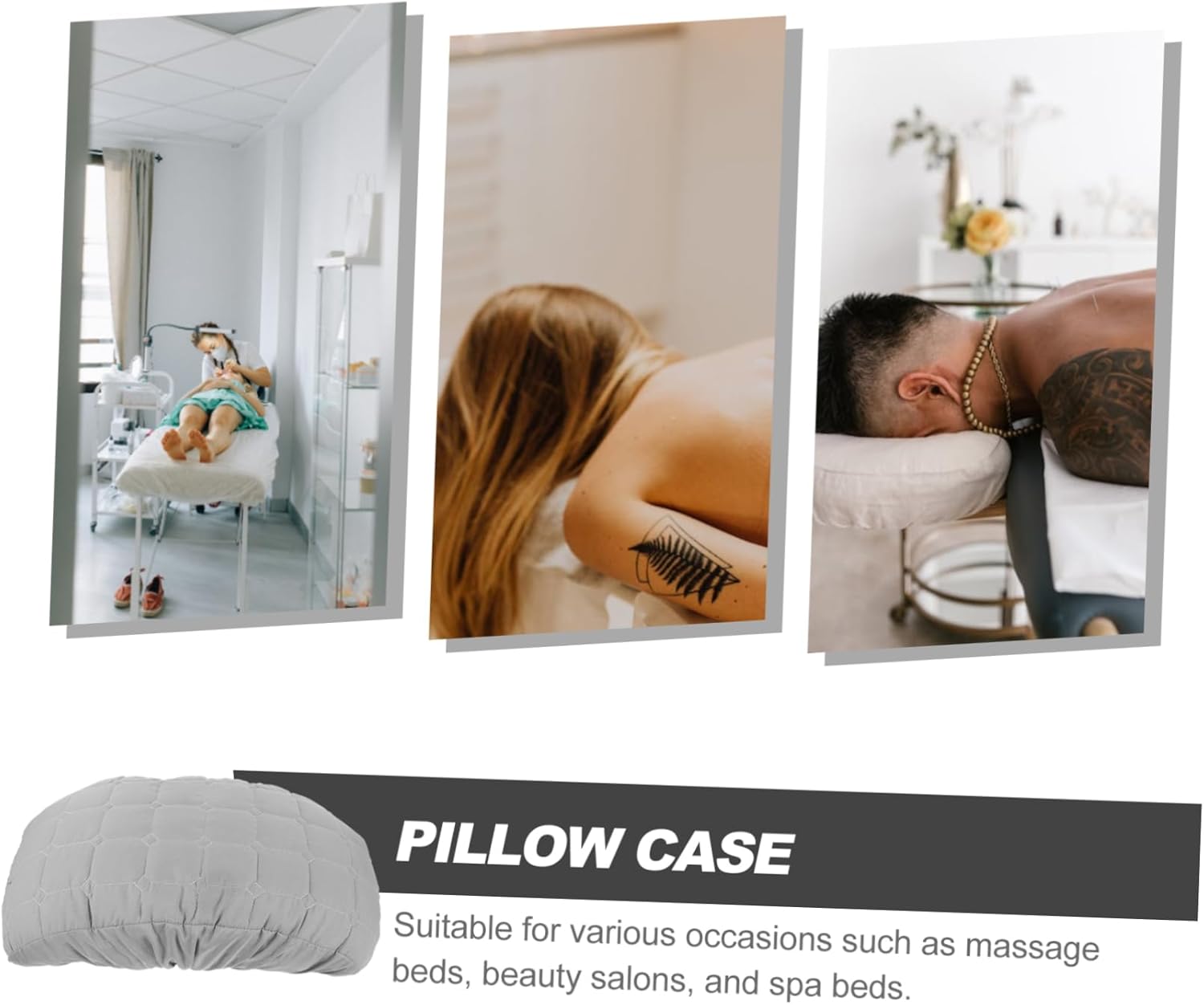 Hotel Pillowcase Cotton Pillow Protector for Spa Decor
