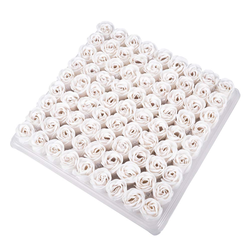 Weiye 81PCS Soap Rose Flower - Flora Scented Romantic Decoration