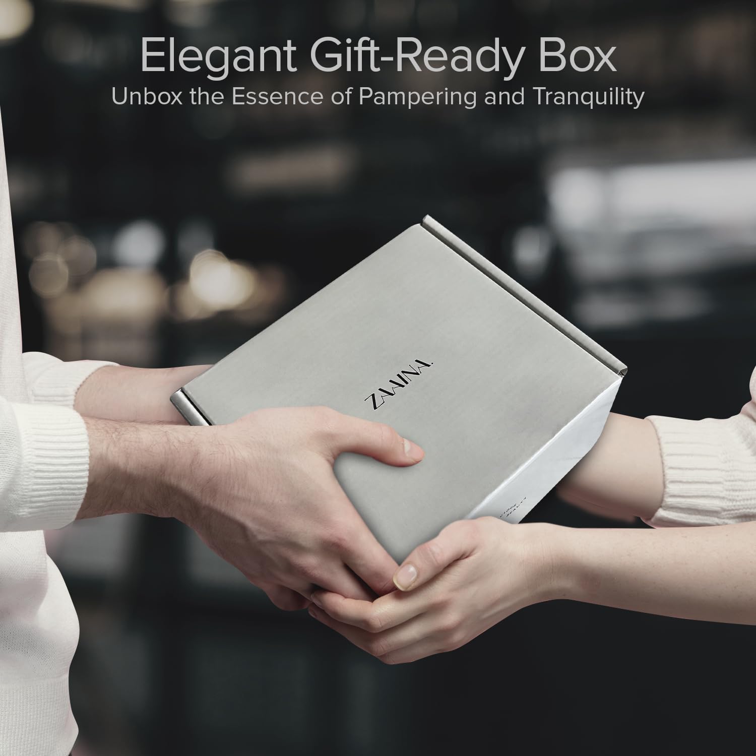 ZAAINA Mens Self Care Package Luxury Spa Gift Set