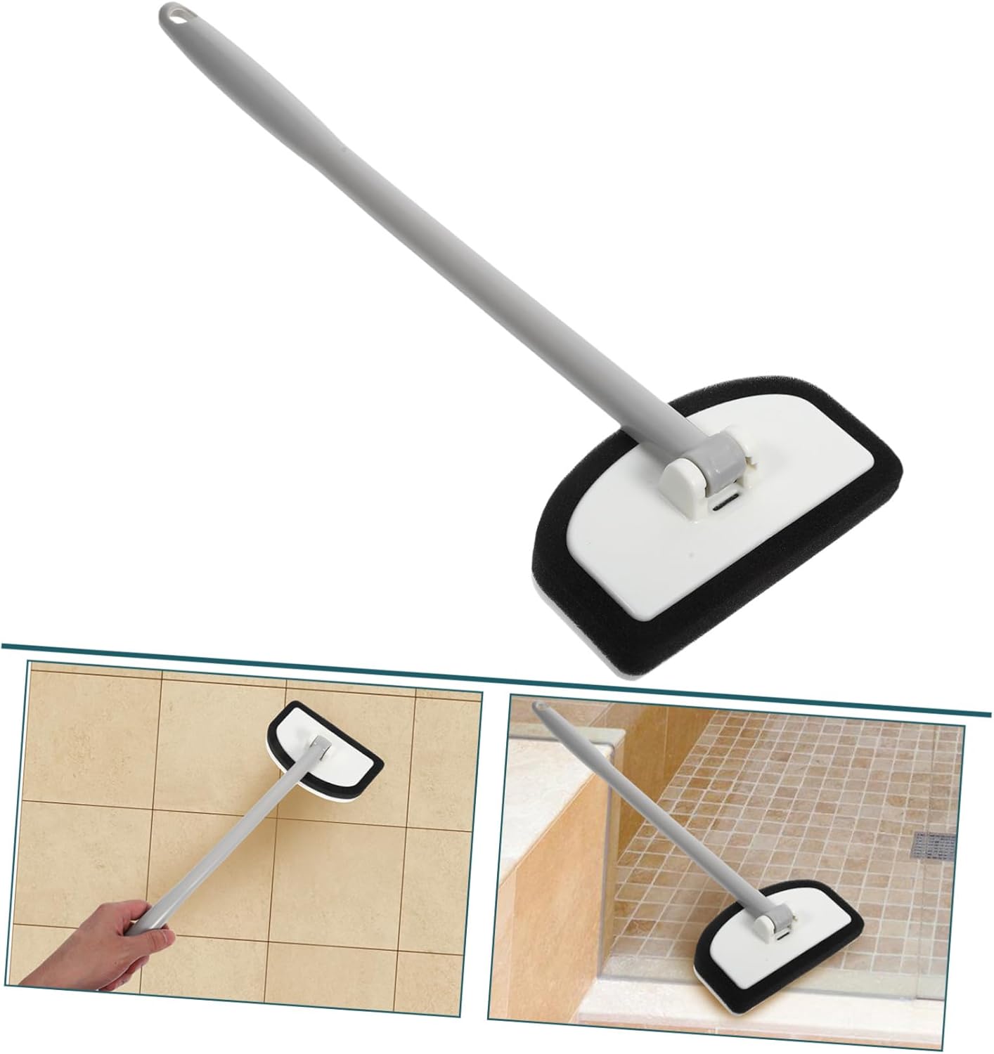 VOSAREA Multi-Purpose Bathroom Cleaning Brush with Replaceable Head