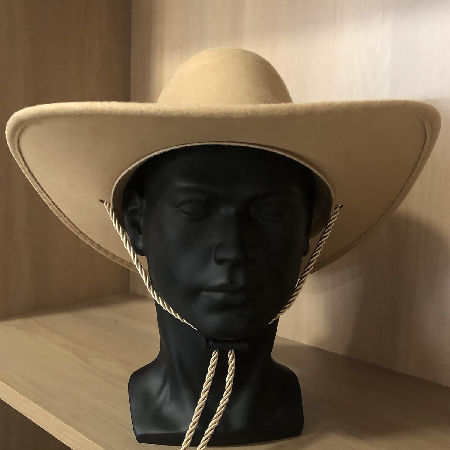 PVC Male Mannequin Head for Wig and Accessories Display