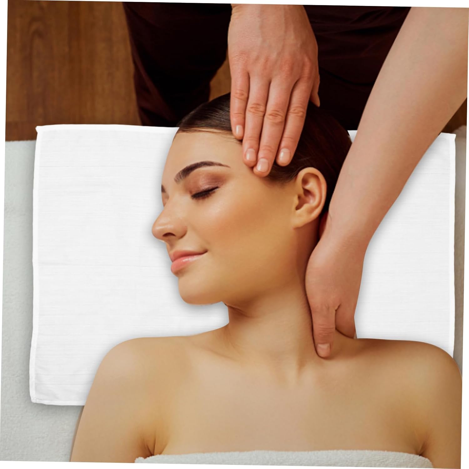 PRETYZOOM 10pcs Breathable Massage Table Pad for Beauty Salons