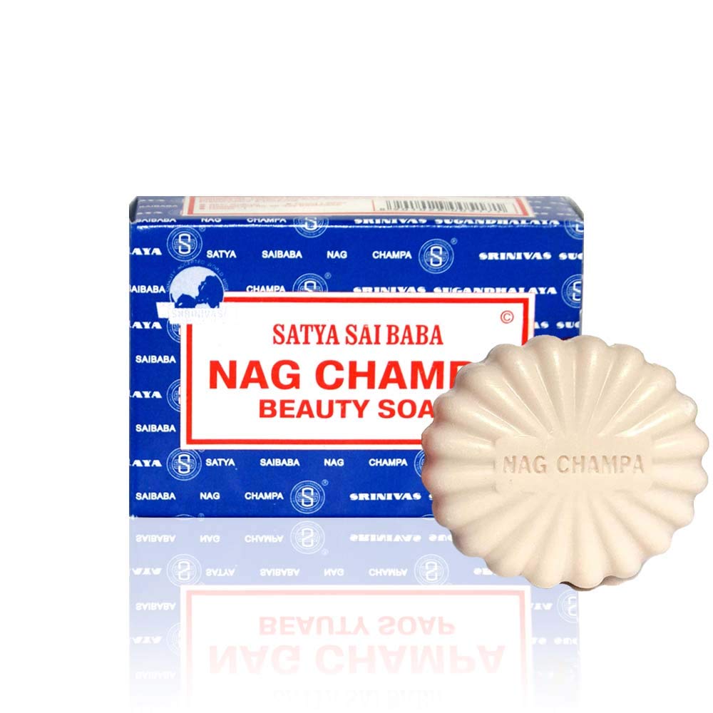 Satya Sai Baba Nag Champa Natural Soap 4-Pack