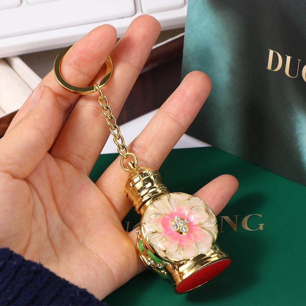 Kopida 2Pcs Desert Flower Perfume Bottle with Keychain 1