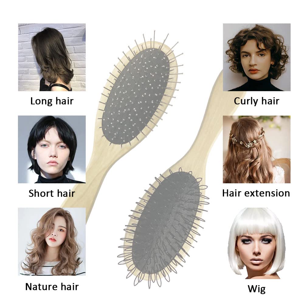 Amirce Wig Brush Set for Synthetic Hair