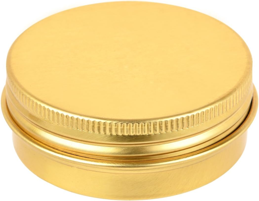 LIYAR 1 Ounce Aluminum Metal Tin Jars 48 Pack