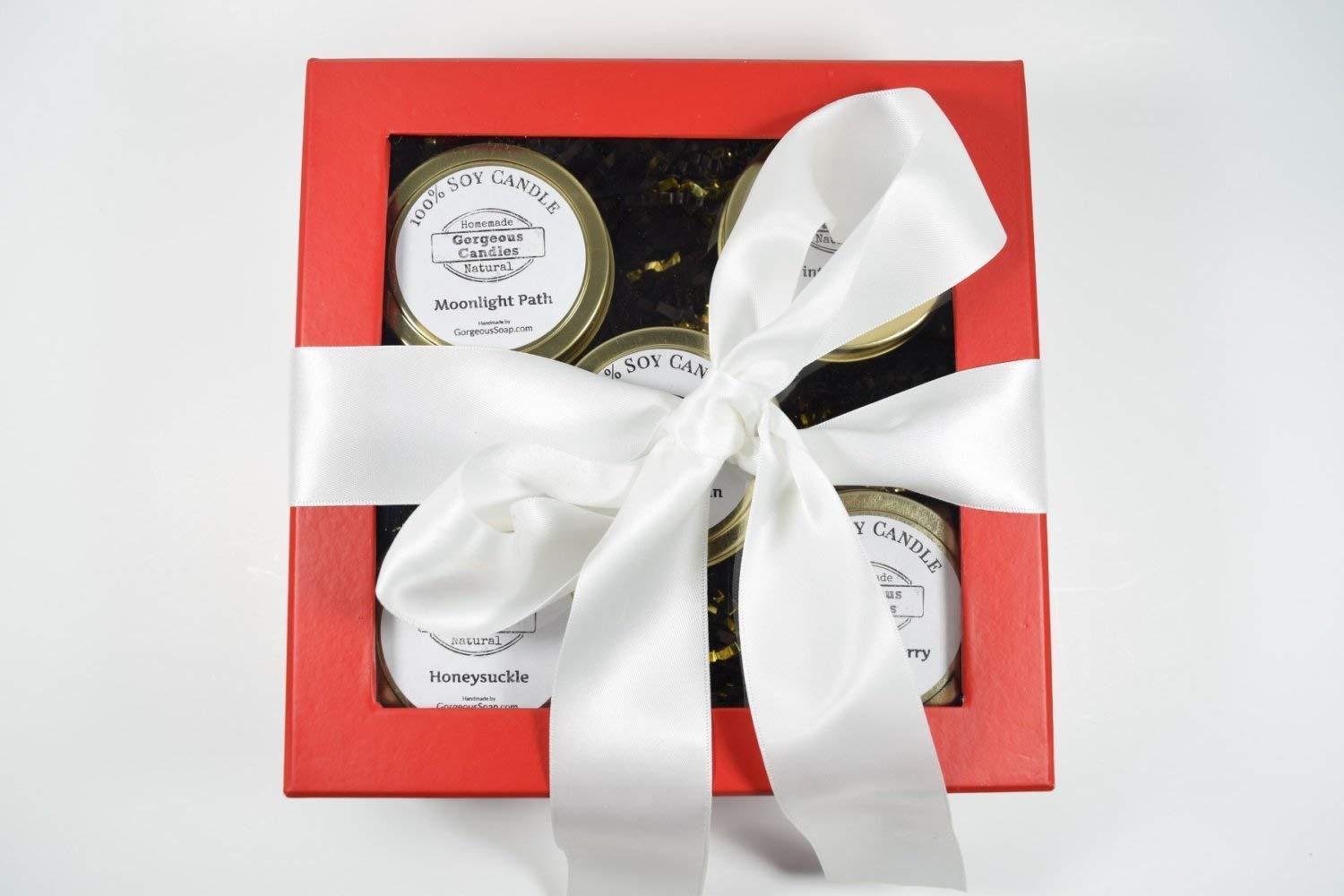 Handmade Soy Candles Gift Box Set