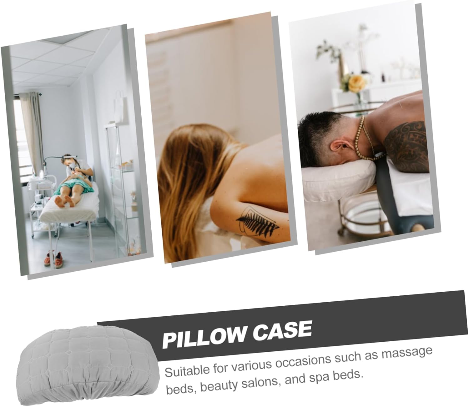 Bestyash Cotton Pillow Case Spa Salon Protector