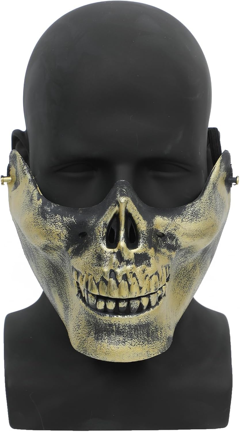 AMLUCKS Male Mannequin Head PVC for Wig Display Black