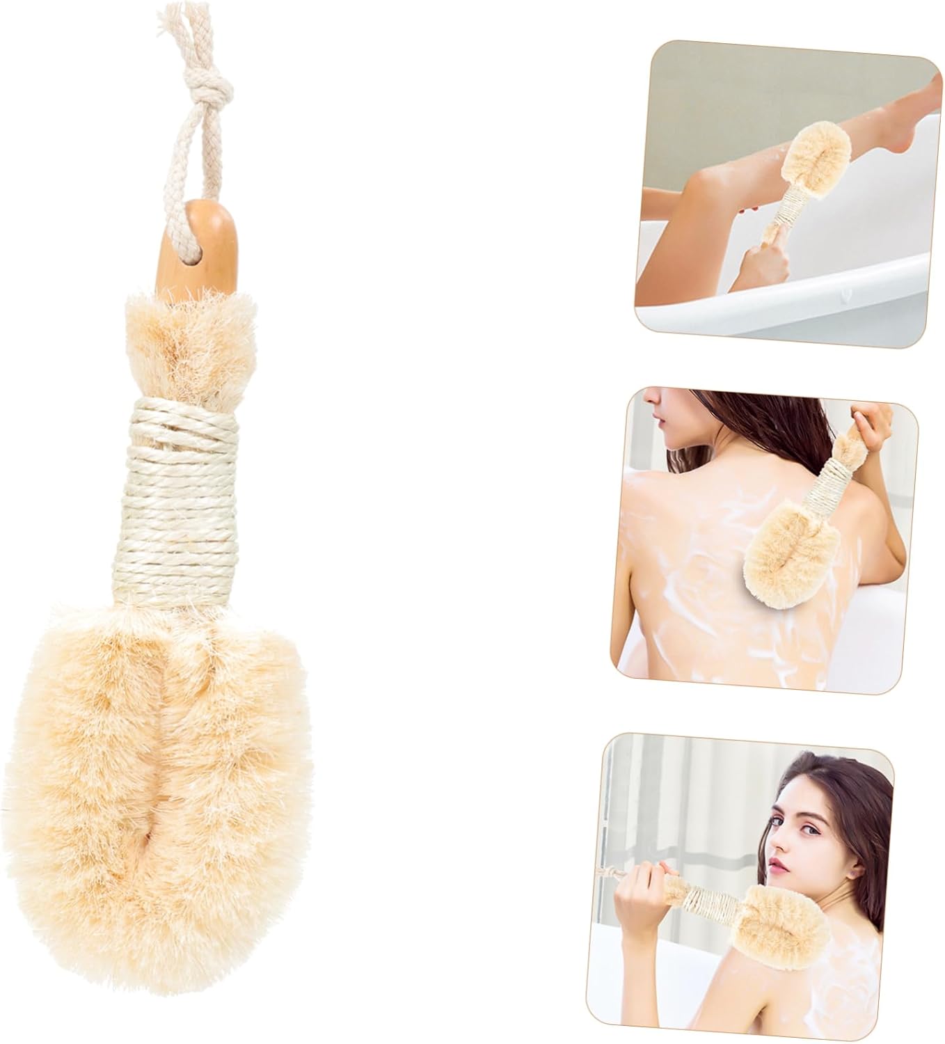 Ipetboom Bath Exfoliating Brush for Home Use