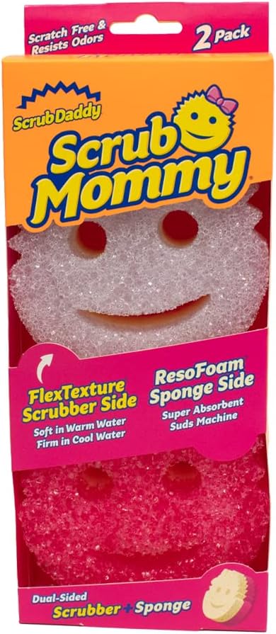 Scrub Daddy Scrub Mommy Dual-Sided Sponge