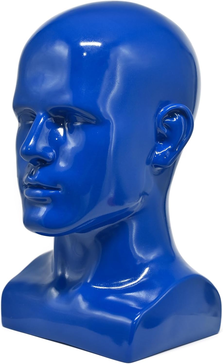 PVC Mannequin Head Black Male Display Dummy