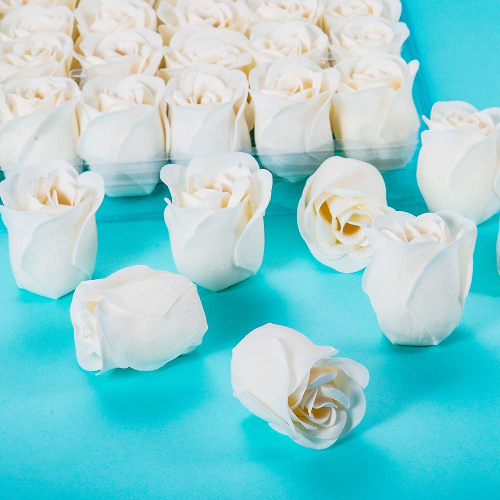 Weiye 81PCS Soap Rose Flower - Flora Scented Romantic Decoration