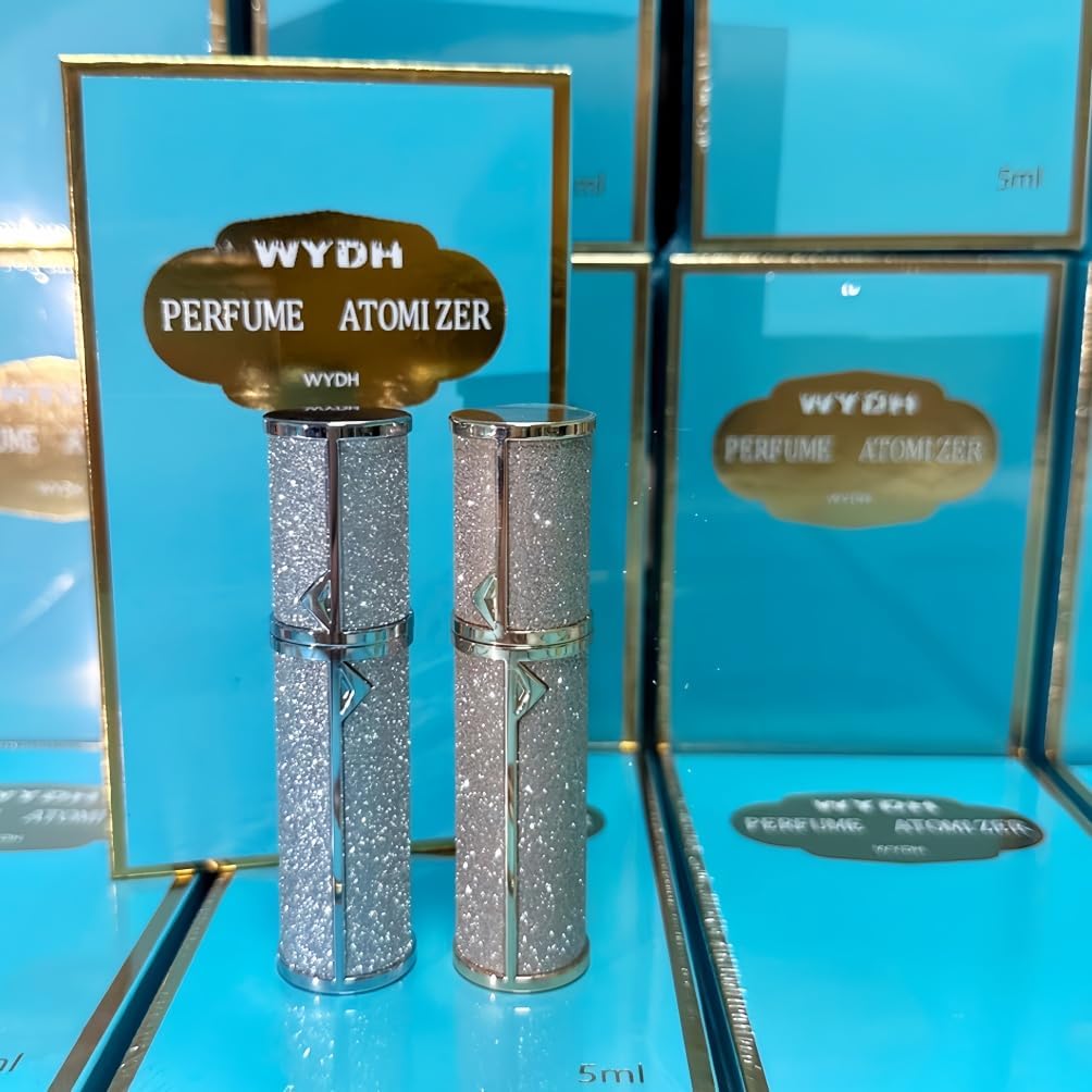 Travel Perfume Bottle Refillable 5ml Golden