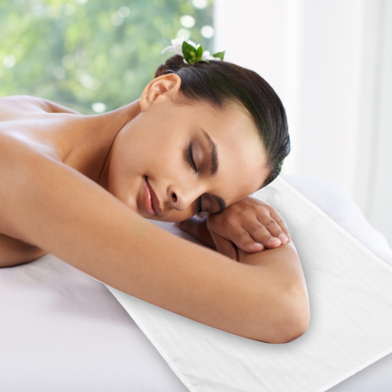 EXCEART Towel Sheets Massage Face Rest Cover for Spa Tables