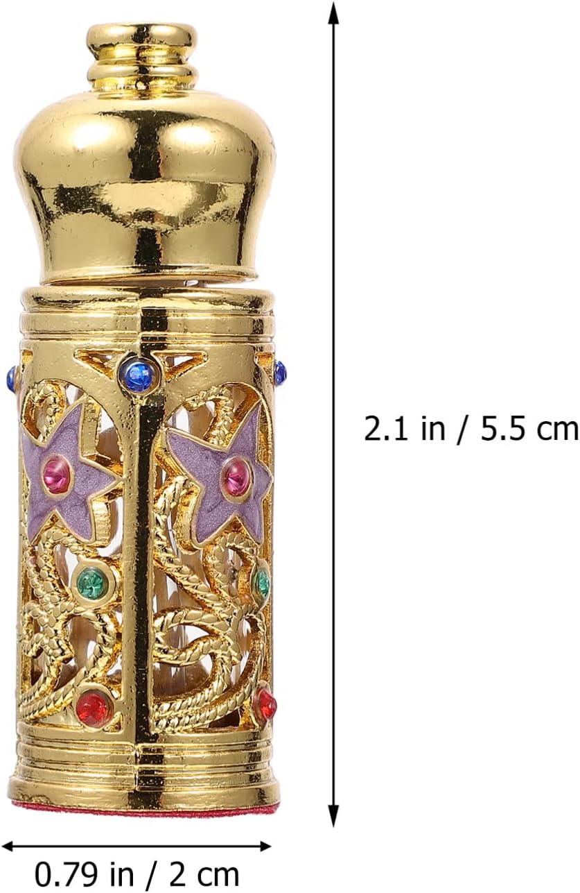 Beavorty Vintage Glass Refillable Perfume Bottle