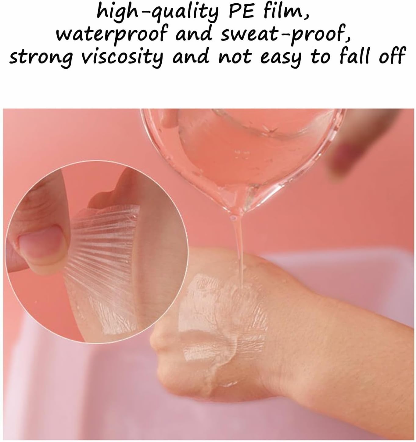 Zealburst Invisible Heel Protector Sticker 100PCS