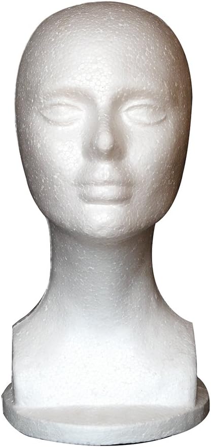 Female Foam Mannequin for Wig Display and Hair Accessories