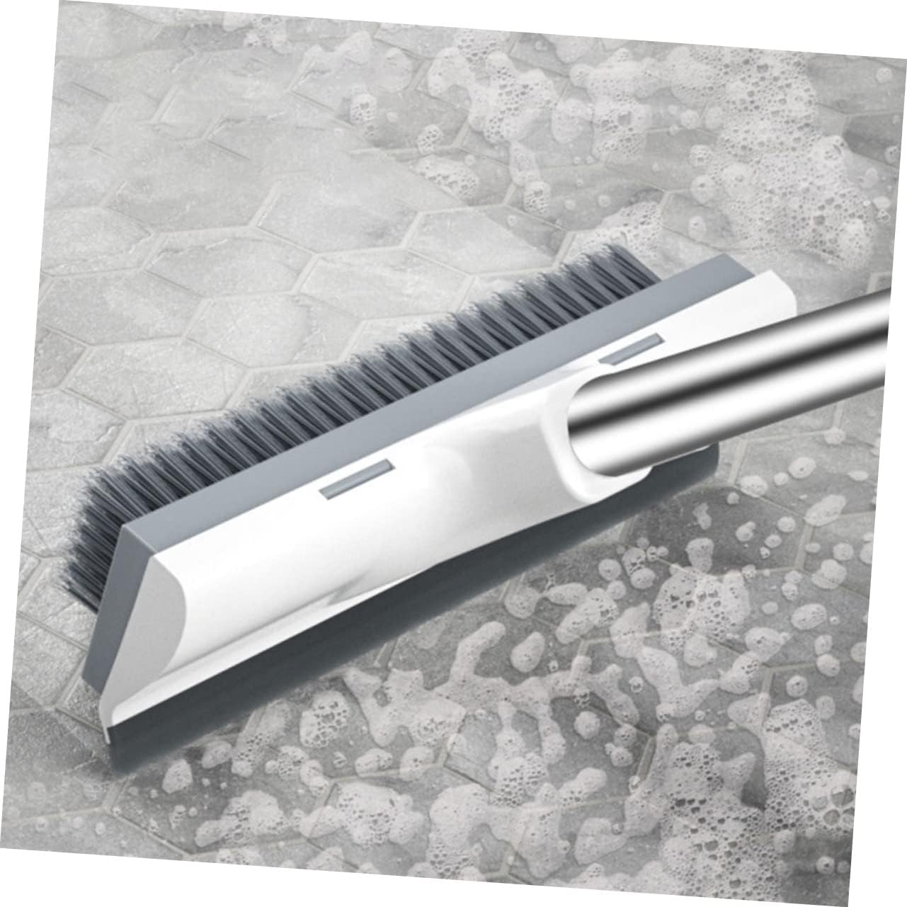 Long Handle Scrubbing Brush for Bathroom Floor Cleaning