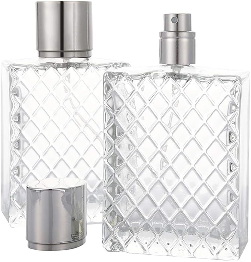 Enslz 100ml Refillable Spray Perfume Bottle for Travel