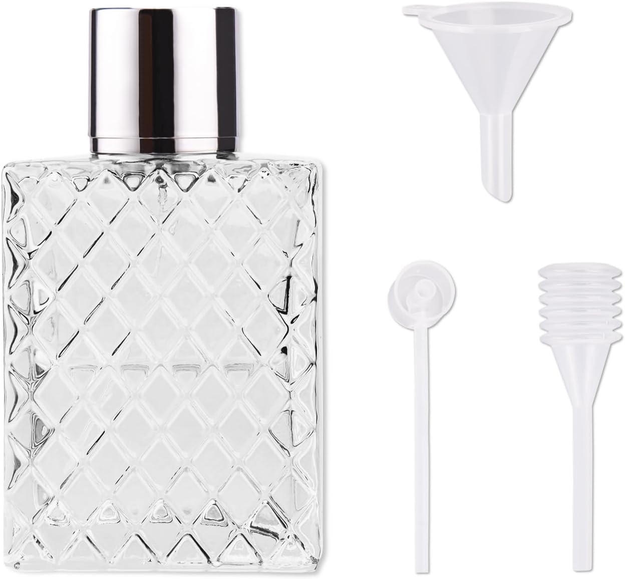 Glass Perfume Bottles Refillable 100ml Atomizer Sprayer