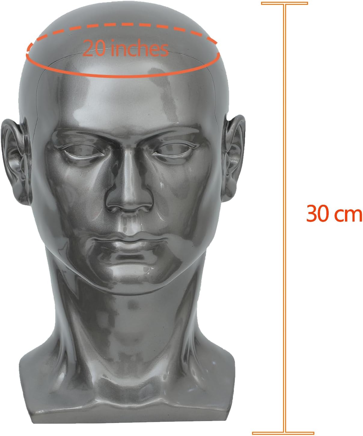 Professional Male Mannequin Head for Wig Display