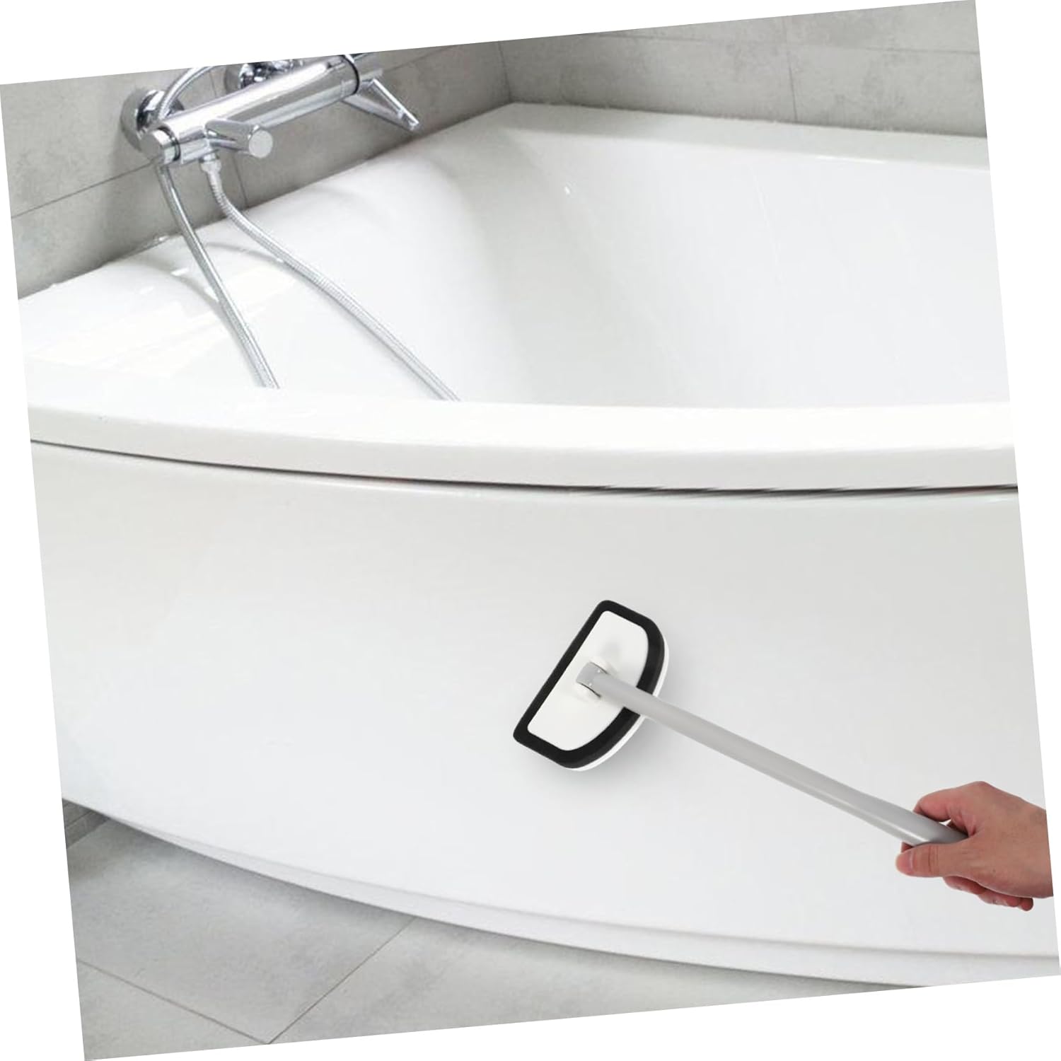 VALICLUD Ergonomic Sponge Cleaning Brush for Bathrooms and Kitchens