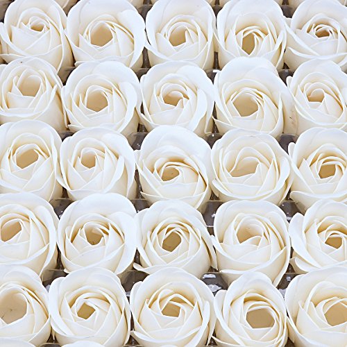 Weiye 81PCS Soap Rose Flower - Flora Scented Romantic Decoration