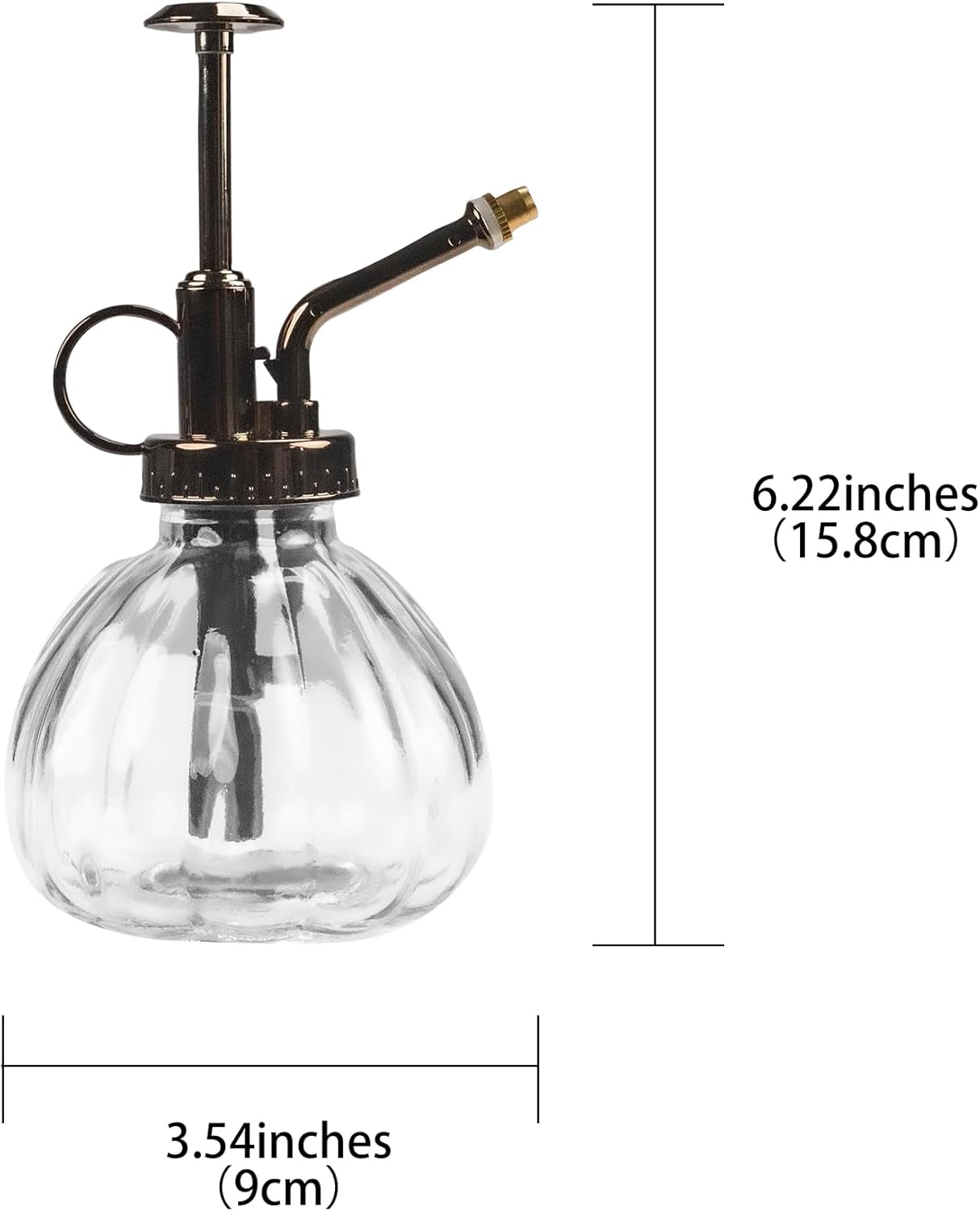 SHIDOW Vintage Glass Perfume Spray Bottles