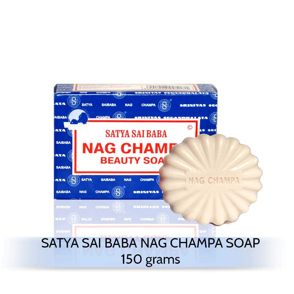 Satya Sai Baba Nag Champa Natural Soap 4-Pack