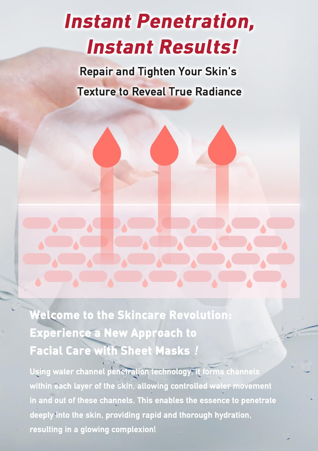 Menorah Brighten and Repair Sheet Masks 4-Pack