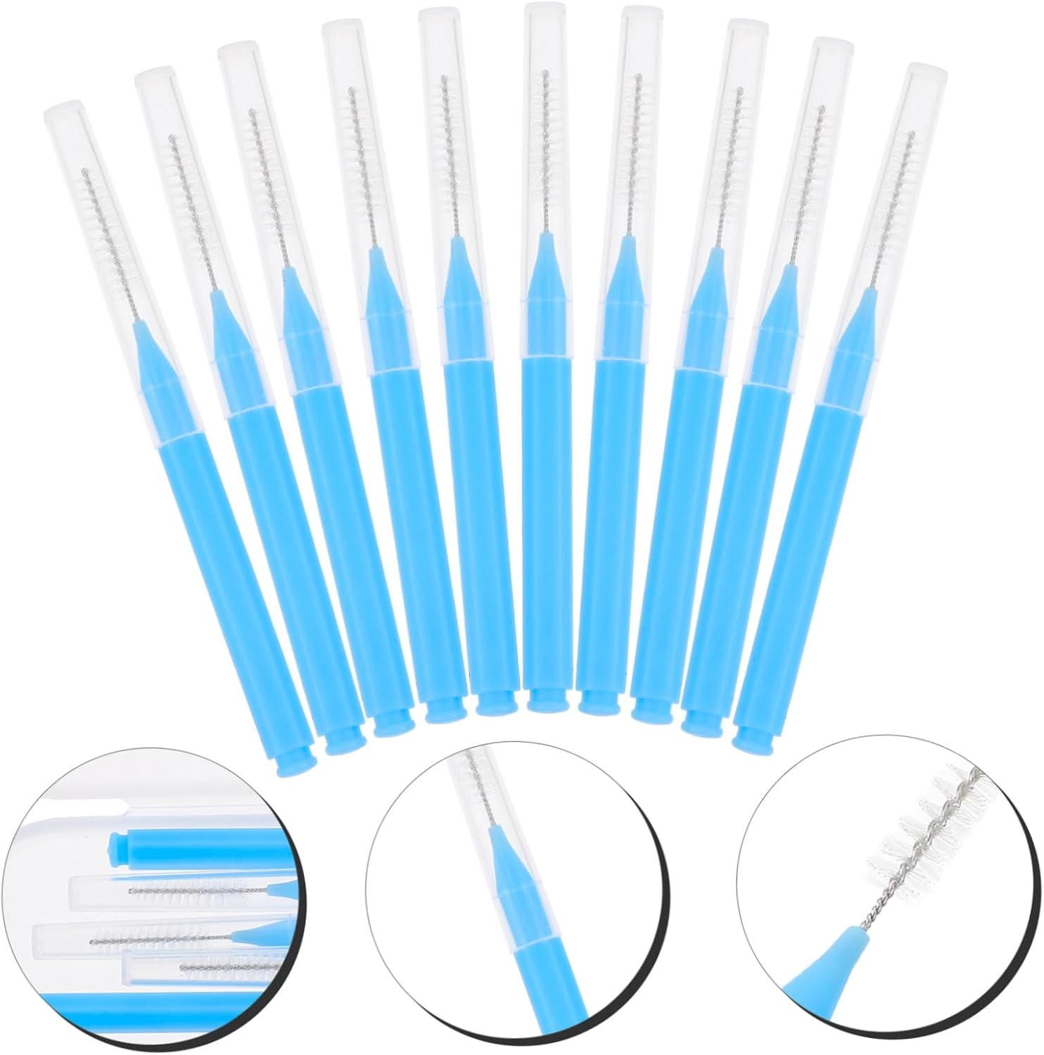 10 Piece Multi-Function Shower Head Brush for Small Hole Cleaning