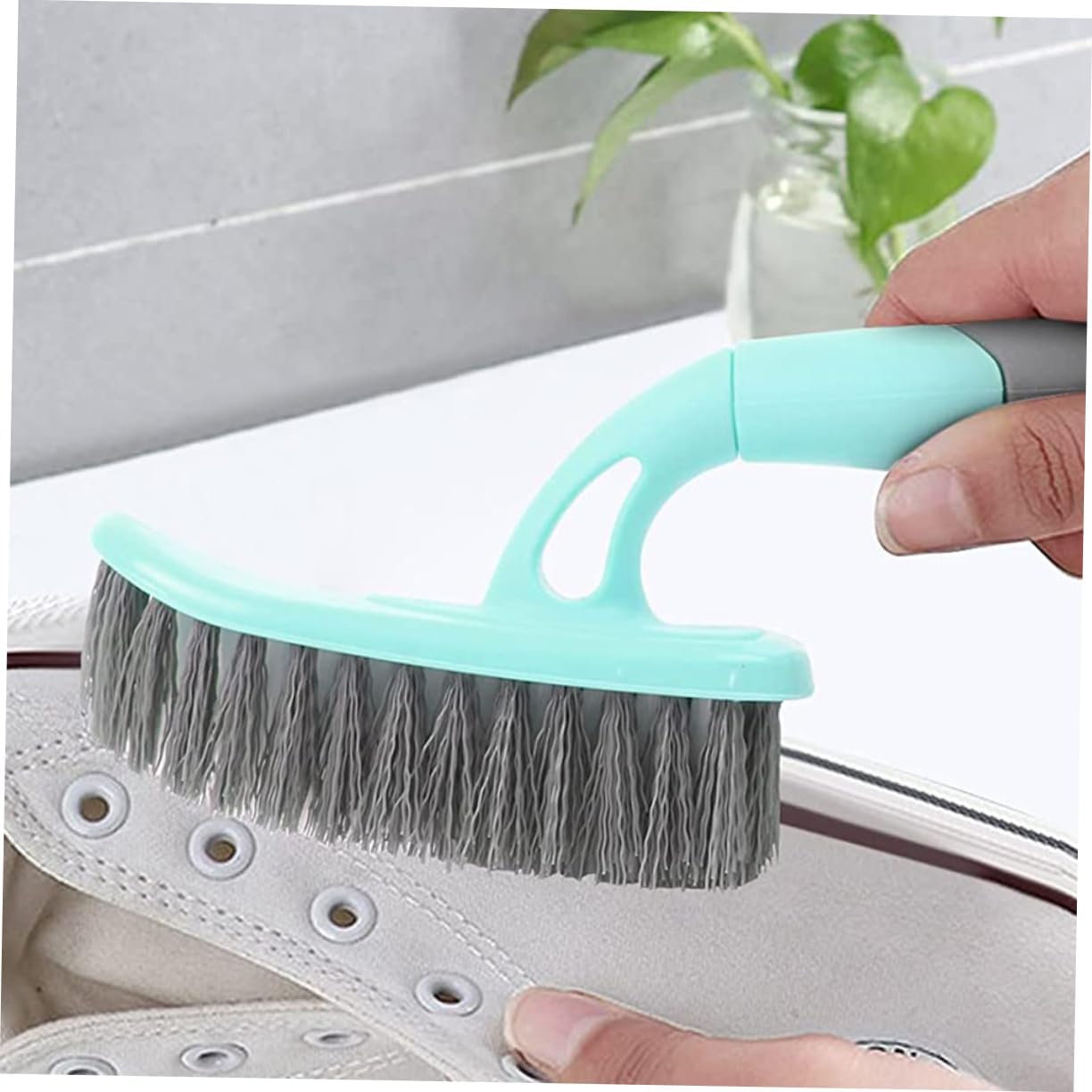 Plastic Floor Brush for Deep Cleaning Gaps and Tiles